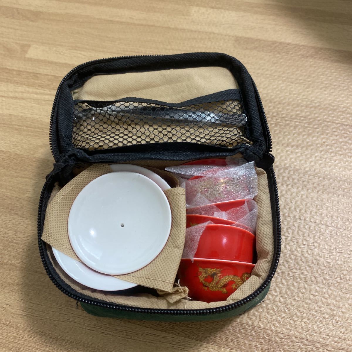 中国茶　茶器セット　旅行用茶器
