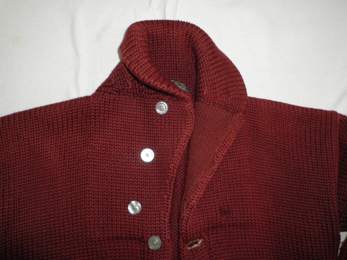 ☆ 20's SPALDING ショールカラー カーディガン / ビンテージ 30s 20s