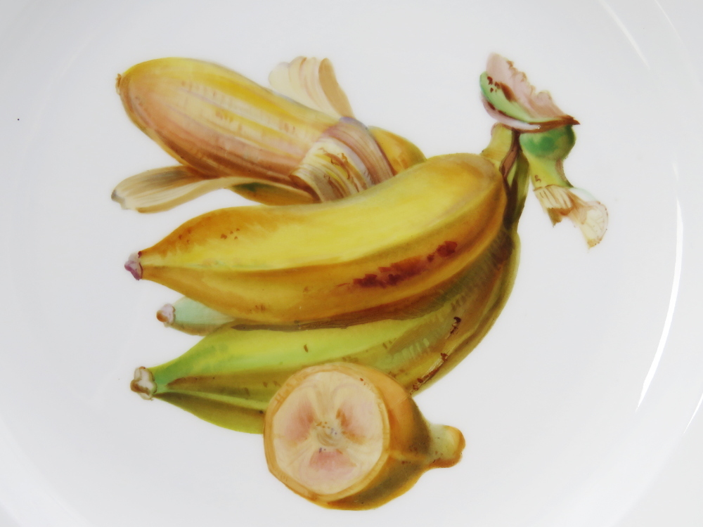 マイセン バナナ 絵皿 異国の珍しい果実 フルーツの写実絵皿 ボタン剣 21 5cm １級品 マイセン 売買されたオークション情報 Yahooの商品情報をアーカイブ公開 オークファン Aucfan Com