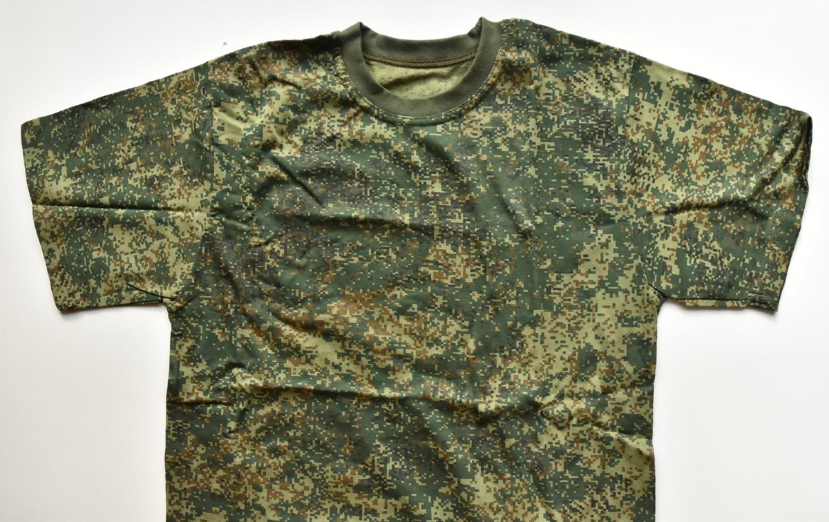 送料無料ロシア軍迷彩tシャツ未使用新品迷彩服デジタル迷彩ロシア地上軍ロシア陸軍50 日本代购 买对网