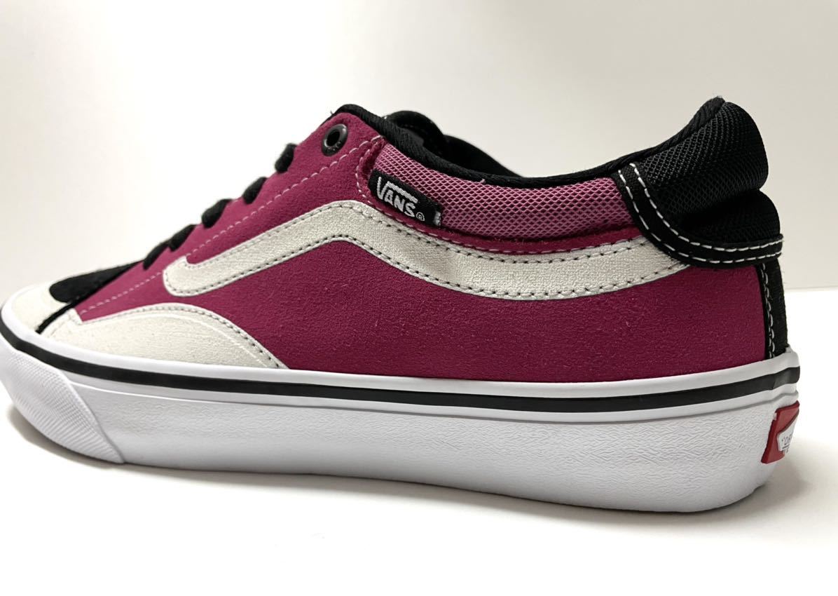 新品 限定 USA企画 VANS PRO TNT ADVANCED TONY TRUJILLO バンズ プロ トルフィーヨ 黒 ピンク us 9 JP 27 レアカラー スケート_画像7