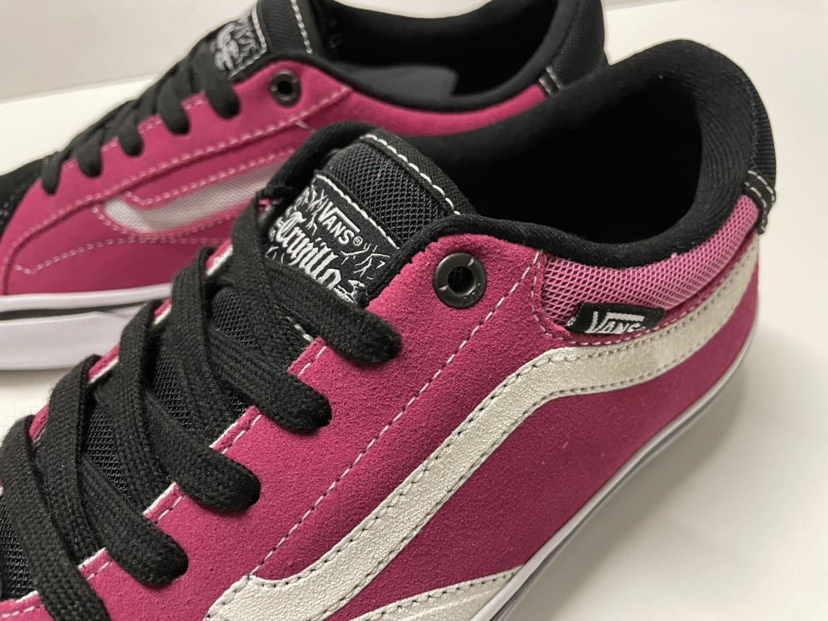 新品 限定 USA企画 VANS PRO TNT ADVANCED TONY TRUJILLO バンズ プロ トルフィーヨ 黒 ピンク us 9 JP 27 レアカラー スケート_画像6