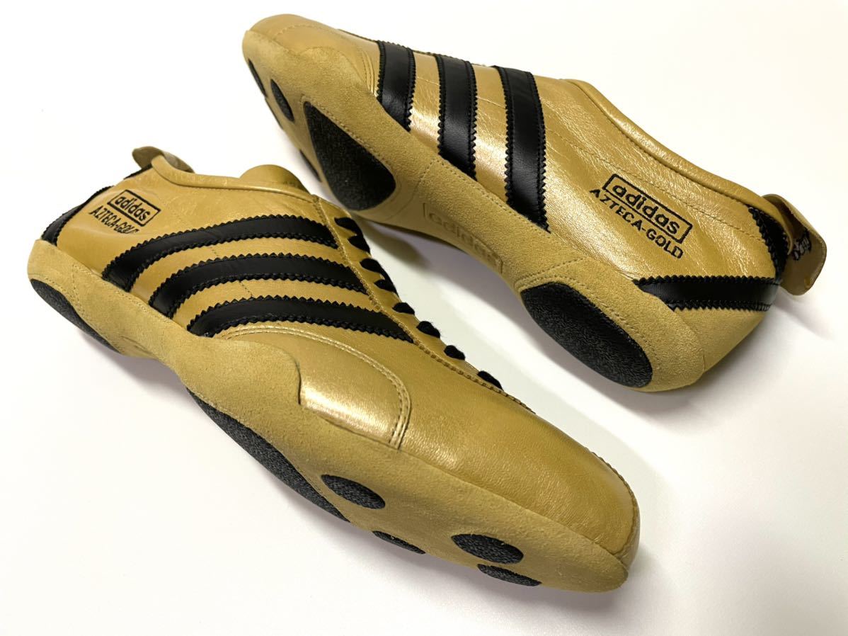 デッド ドイツ製 レア 新品 限定 03年adidas AZTECA GOLD アディダス
