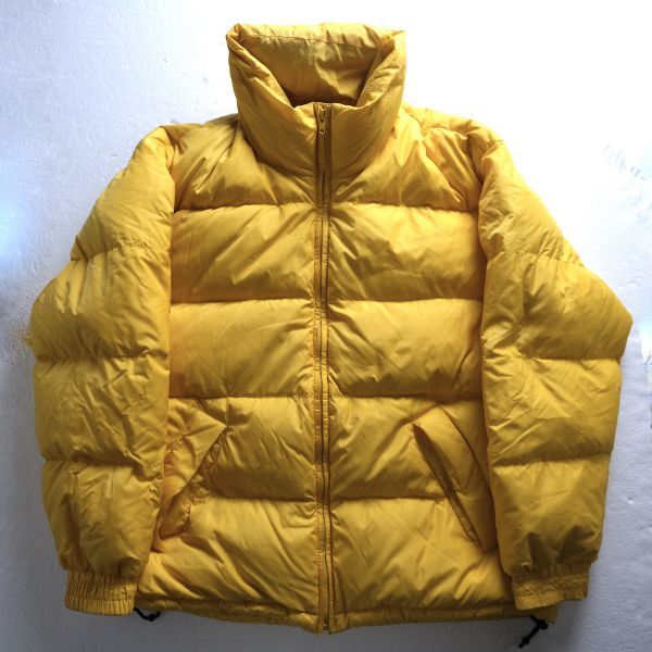 登場! 90's ランズエンド LANDS'END ナイロン ダウンジャケット (M) 黄色 90年代 旧タグ オールド ダウン 登場! 90's ランズエンド LANDS'END ナイロン ダウンジャケット (M) 黄色 90年代 旧タグ オールド ダウン