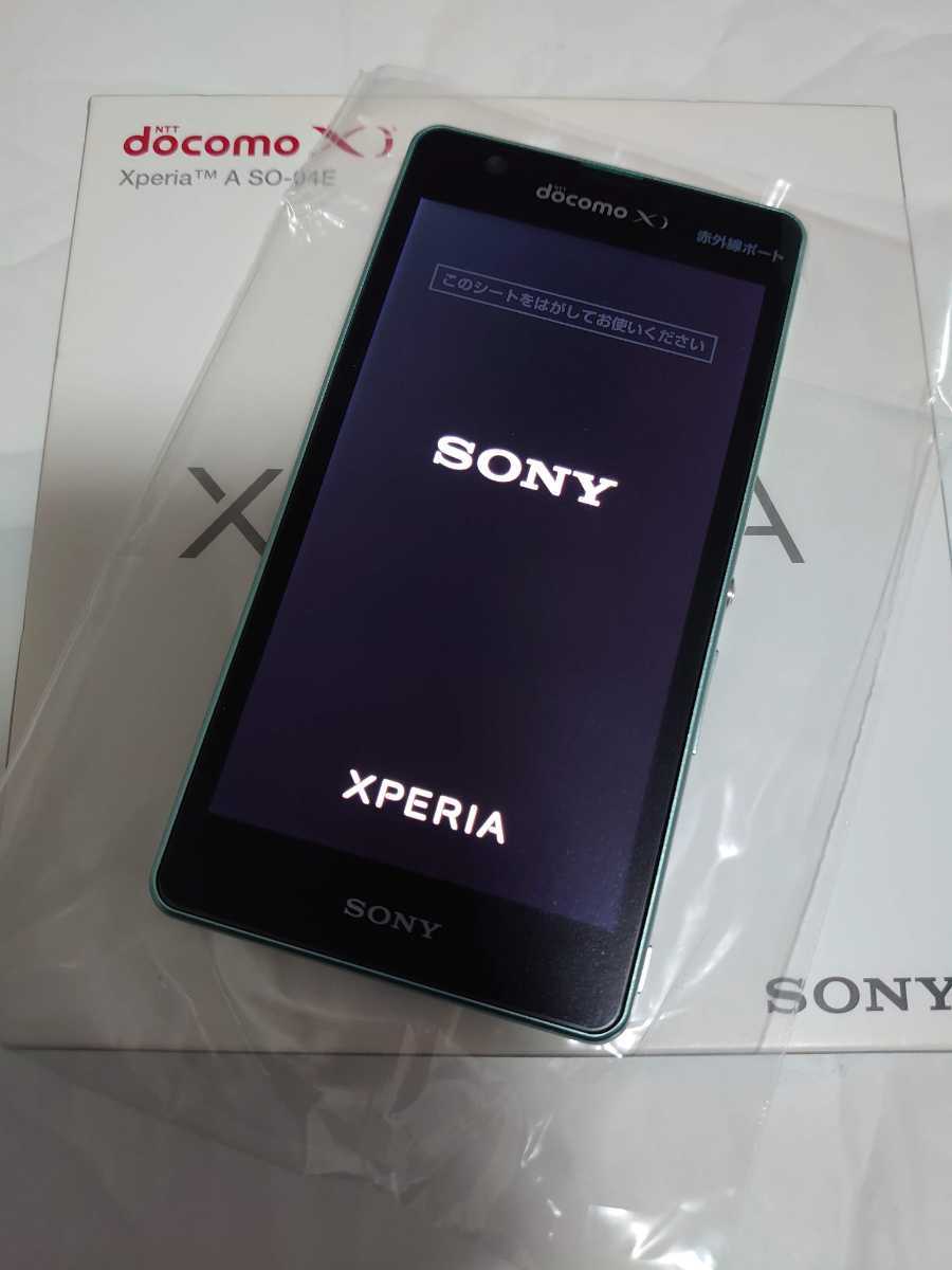新品未使用】XPERIA A(SO-04E)ミントグリーン(新品電池/新品 新品未使用】XPERIA A(SO-04E)ミントグリーン(新品電池/新品