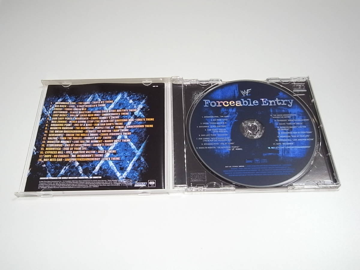 送料無料 帯付き 中古 CD「WWF Forceable Entry」プロレス団体 WWF テーマ曲集
