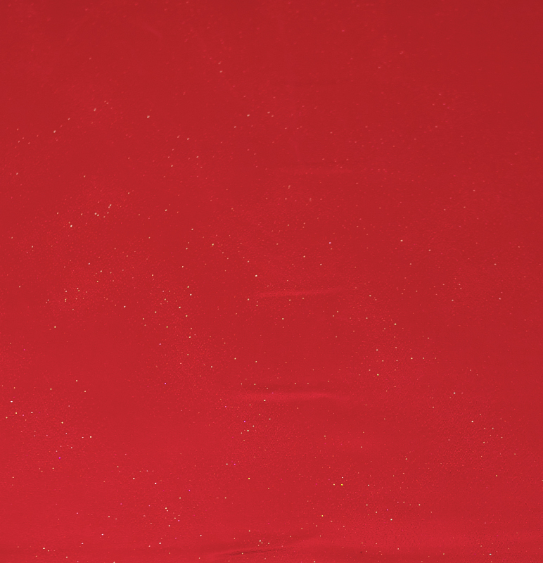 R-029-e番 銀通し 正絹縮緬地端切れ（はぎれ・ハギレ） 37.5センチ×60センチ 赤色 地模様なし_画像1