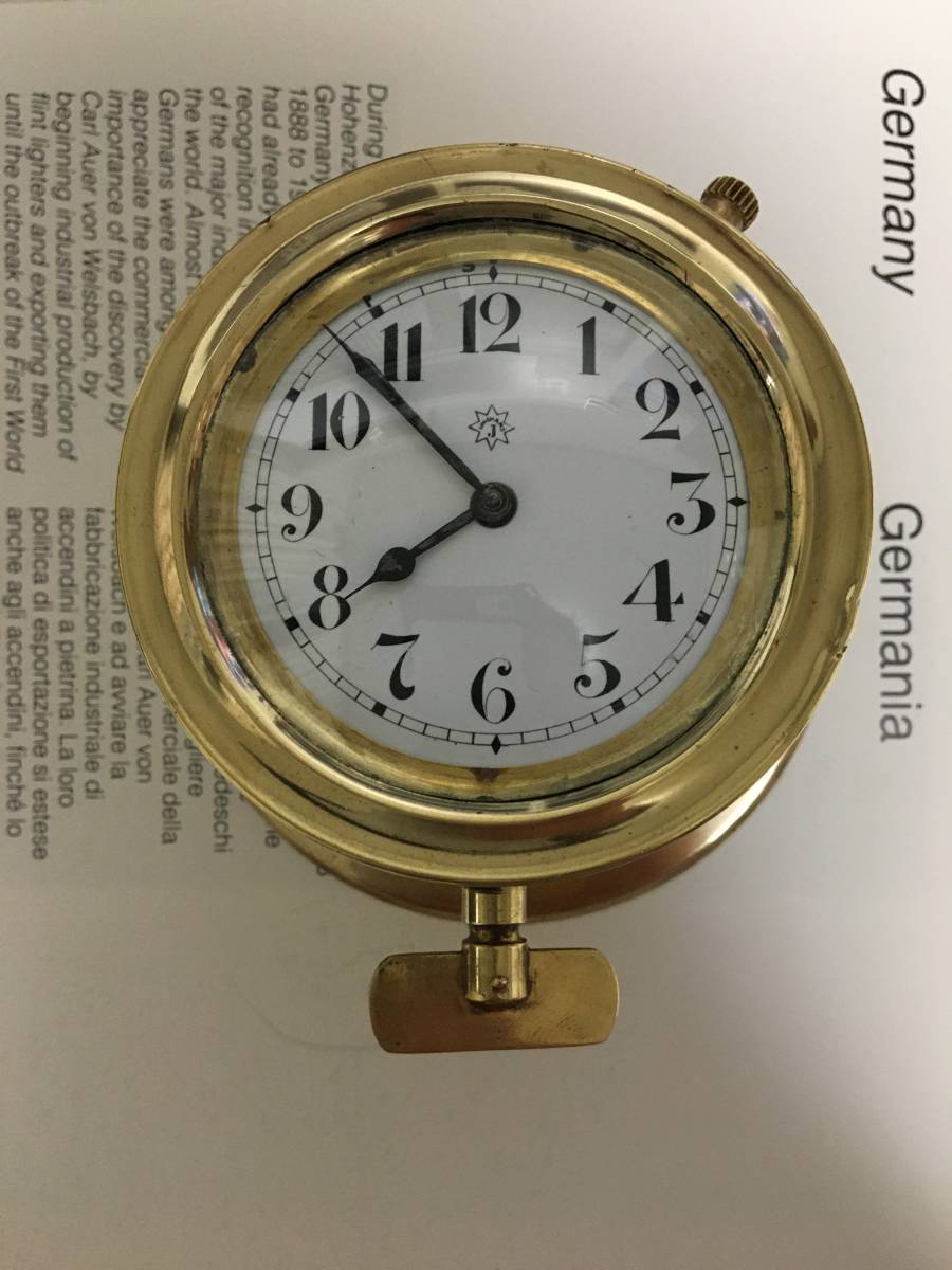 C1910 Junghans Zeppelin ユンハンス ツェペリン号 船内時計 C1910 Junghans Zeppelin ユンハンス ツェペリン号 船内時計