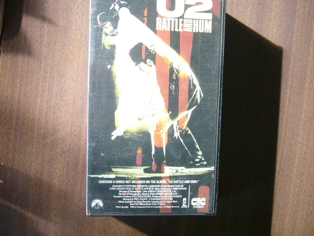 VHS / U２「RATTLE AND HUM」_画像3