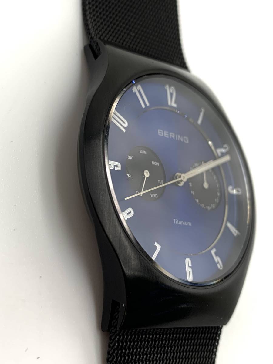 BERING ベーリング Time 11939-078 チタン　メンズ腕時計_画像4