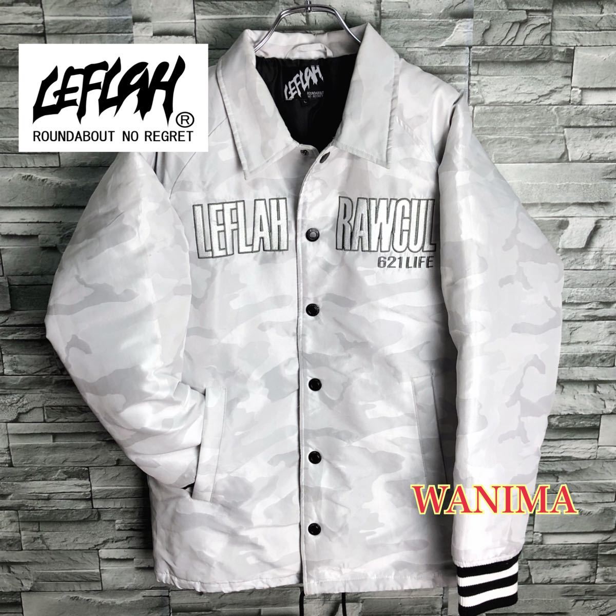 オープニング 大放出セール】 WANIMA ジャケット leflah - ダウン オープニング 大放出セール】 WANIMA ジャケット leflah - ダウン