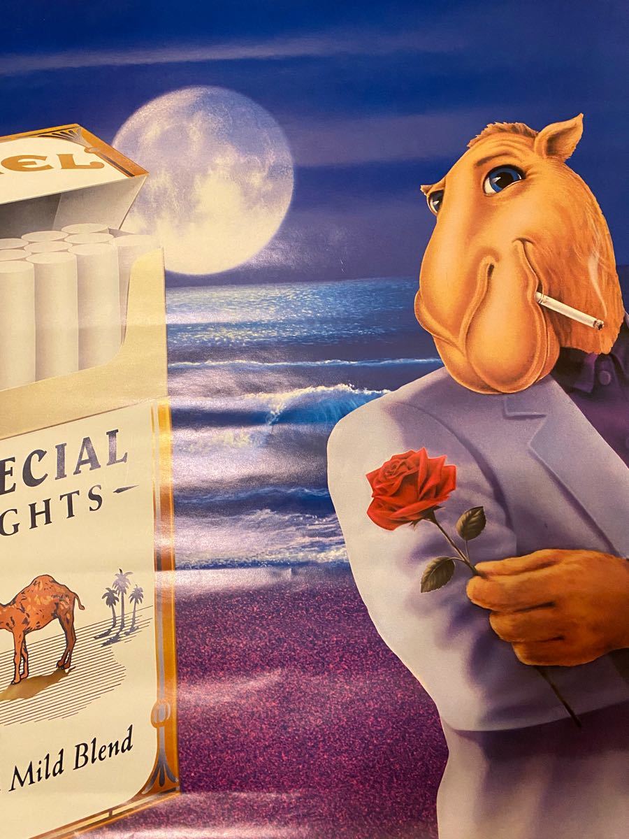 お値下げ!!camel タバコ キャメルジョー ジャンボビッグポスター