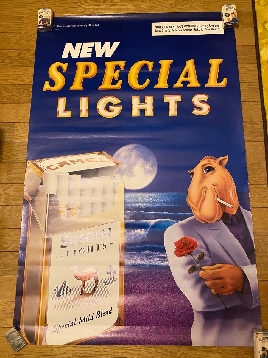 お値下げ!!camel タバコ キャメルジョー ジャンボビッグポスター 1