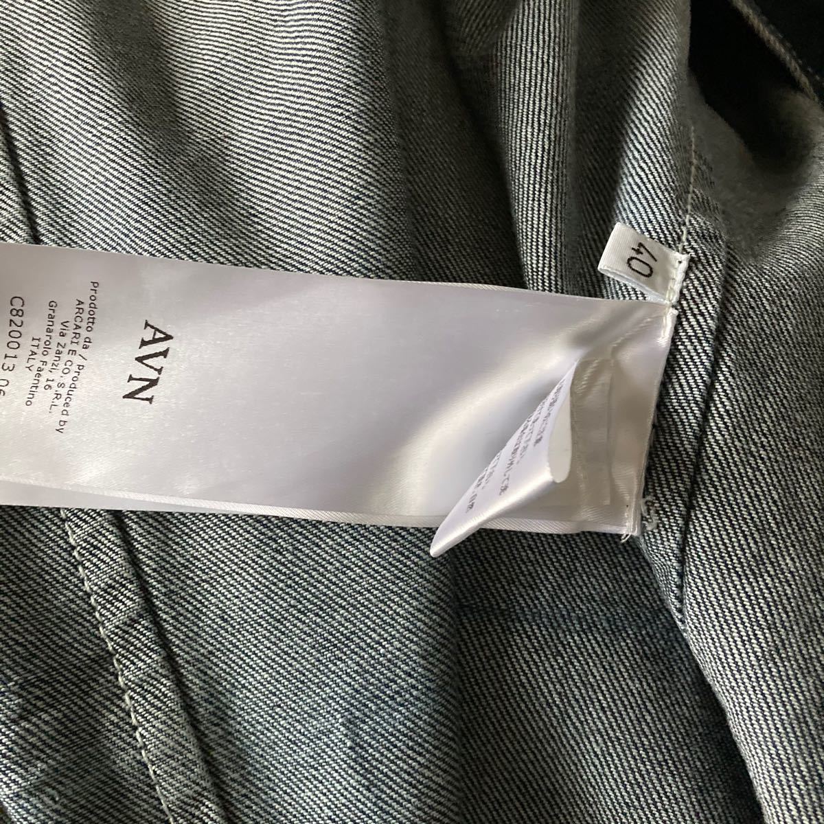 AVN デニム ロングコート HACHE ガウン