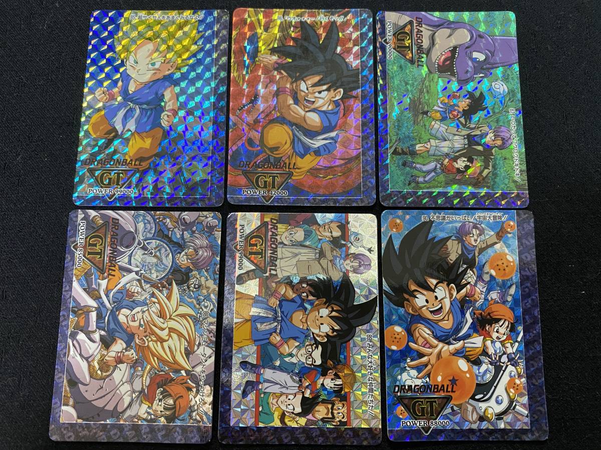 送料無料安い ドラゴンボールGT PPカードダス レギュラー36枚+キラ5枚