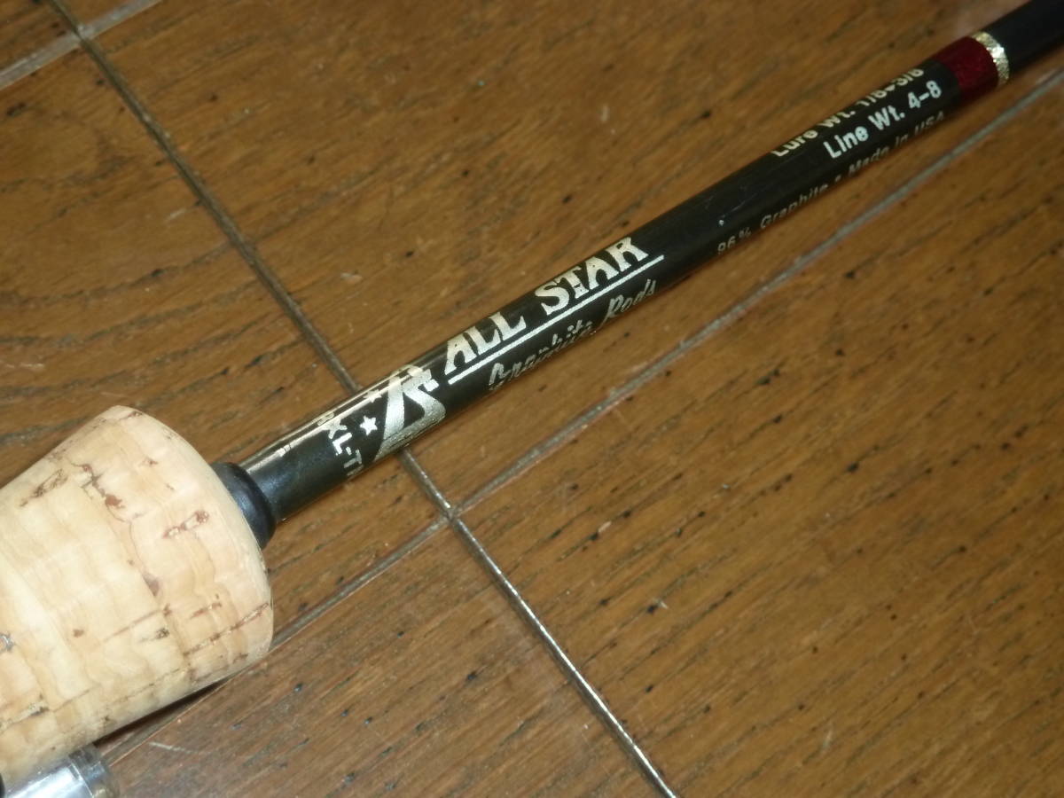 MadeIn U.S.A オールスター　SRXL-TN　５’６”（実寸168㎝）ルアー1/8～3/8　ライン４～８lb　_画像4