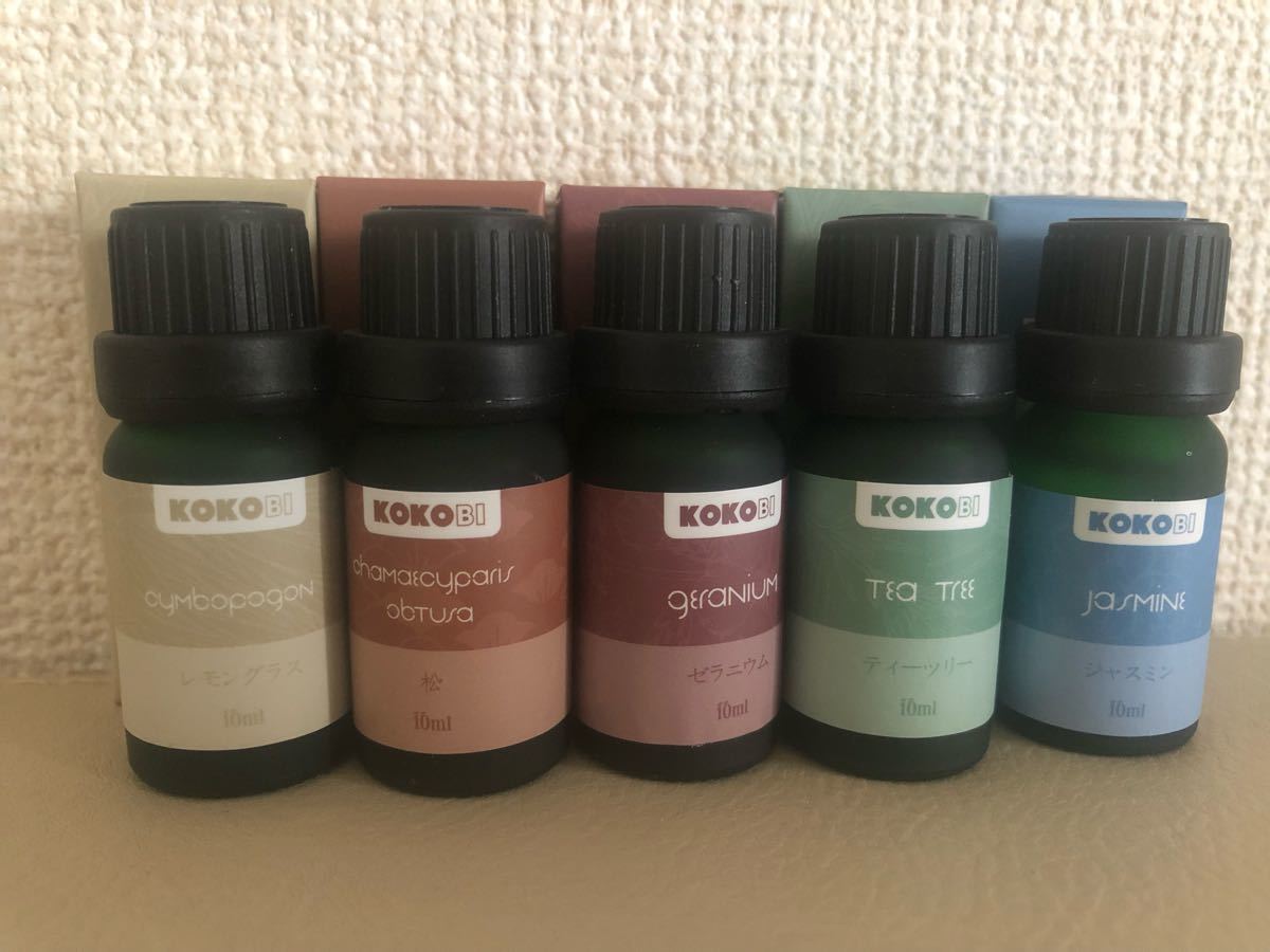 Paypayフリマ Kokobi アロマオイル 加湿器 アロマディフューザー 加湿器用 お試しセット 10ml 5本 セット Paypayフリマ Kokobi アロマオイル 加湿器 アロマディフューザー 加湿器用 お試しセット 10ml 5本 セット