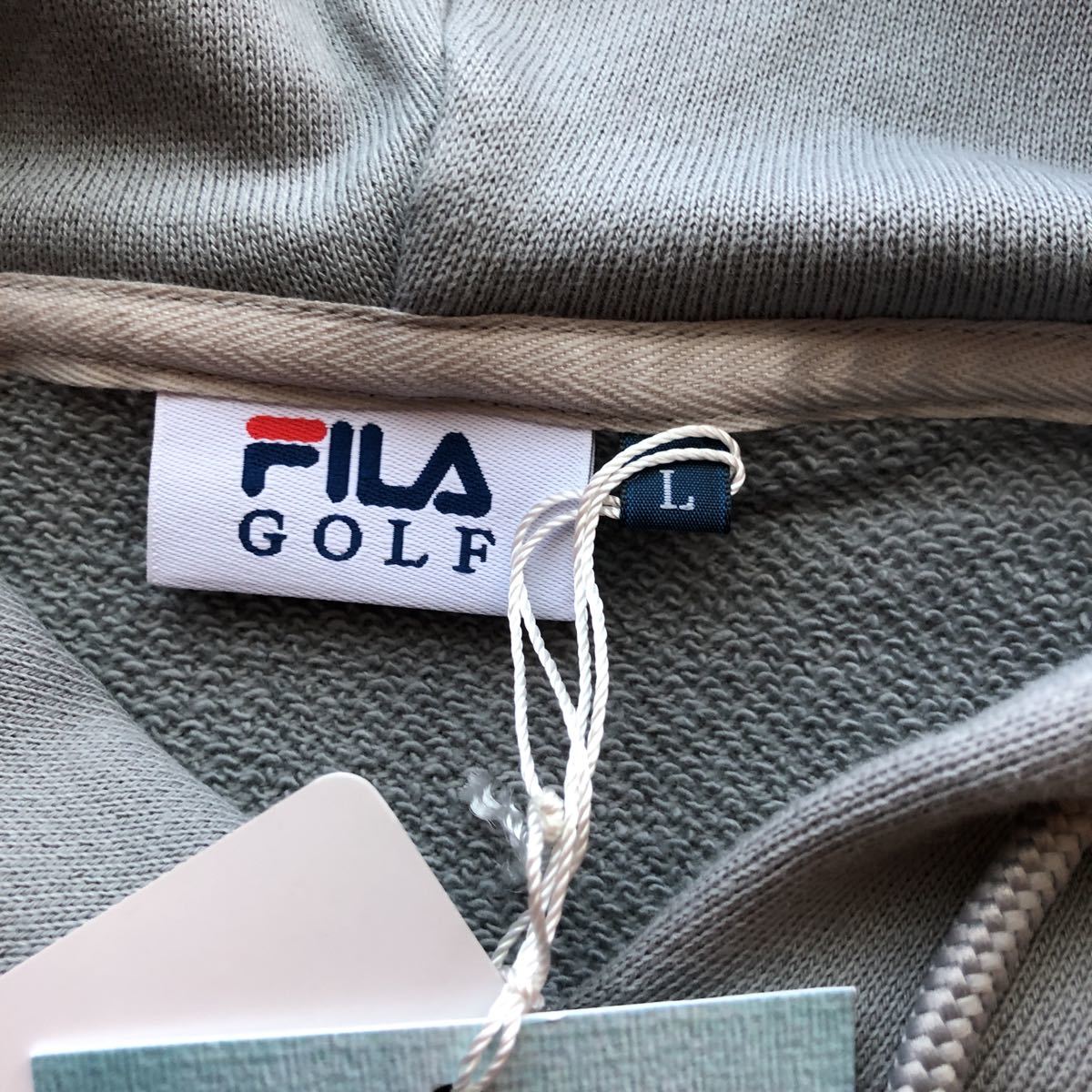  free shipping FILA GOLF filler Golf WOMENSf-ti-PARKA fine quality Australia cotton 100% reverse side nappy soft heat insulation sweat jersey material ( half-price and downward ) new goods 