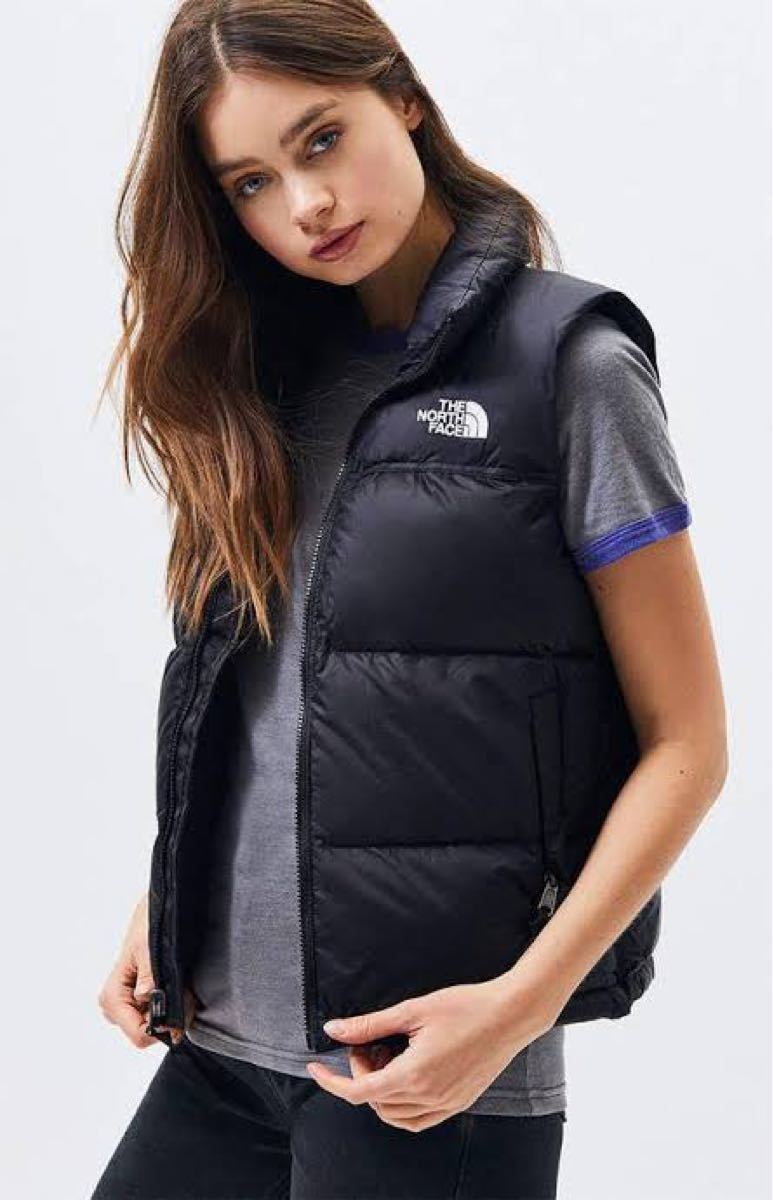 美品 THE NORTH FACE ヌプシダウンベスト レディースL ブラック ノース