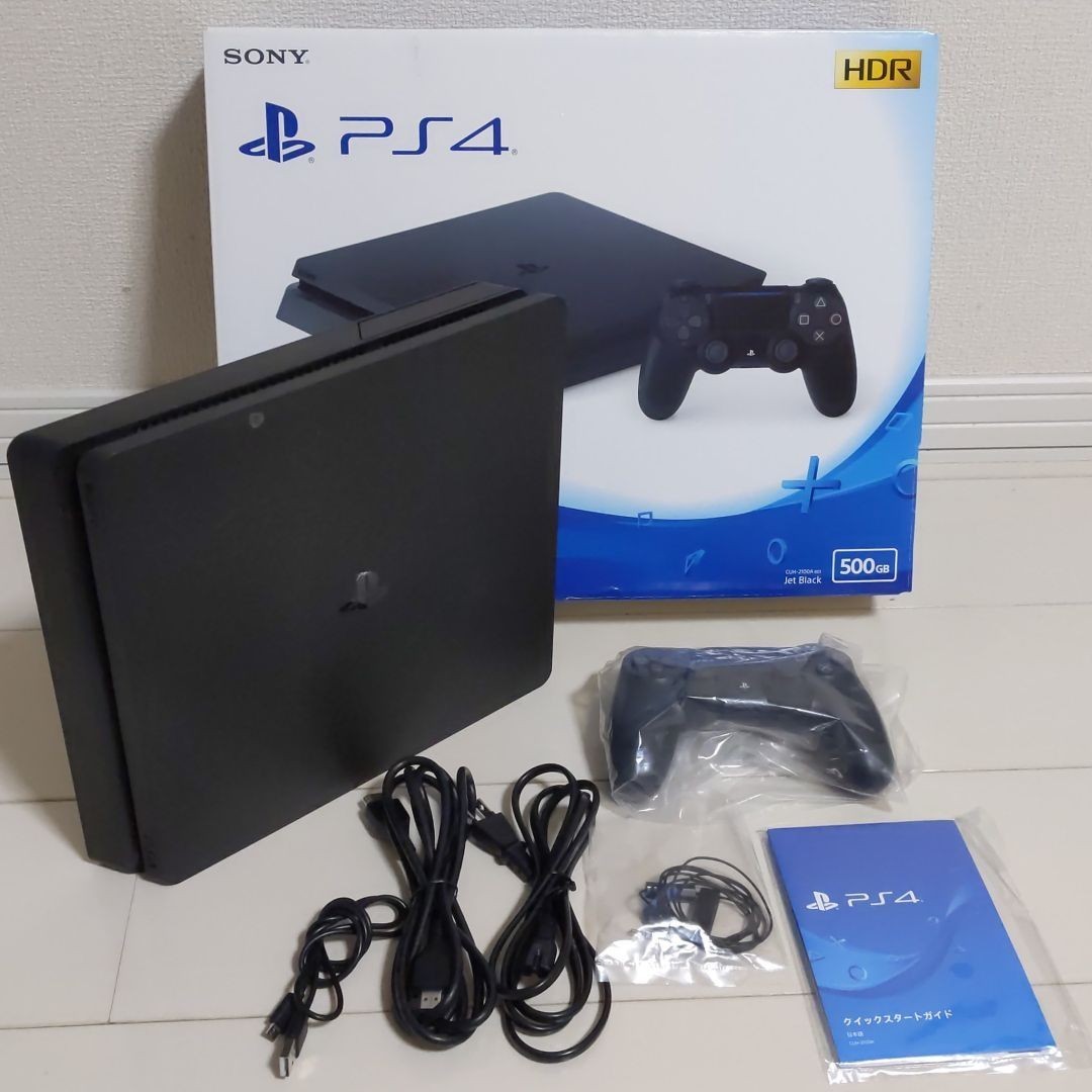 PlayStation4　 PS4本体　 ジェット・ブラック