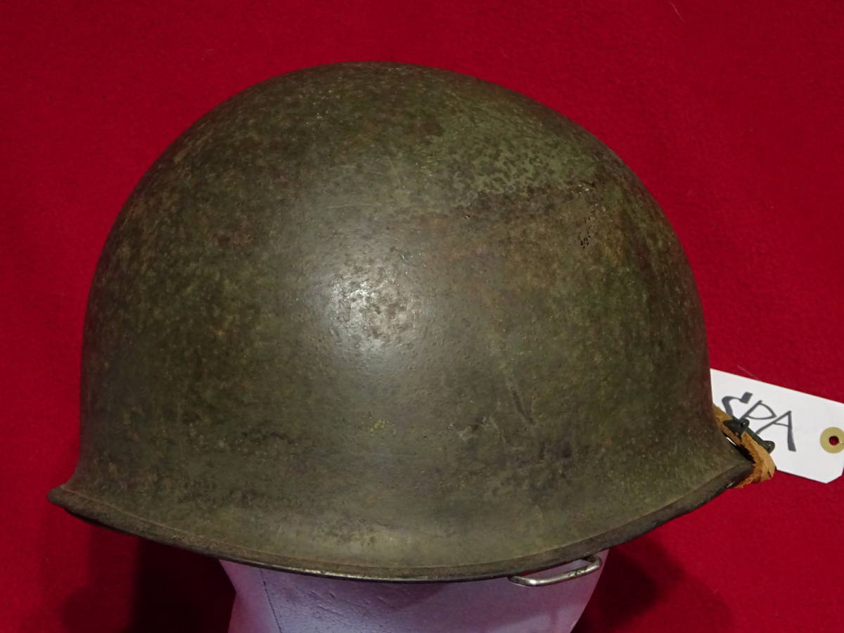 再入荷】 WW2米陸軍実物官給品M-1ヘルメット/ライナー・シェル付き 完売品 実物M1スチールヘルメット付き 個人装備