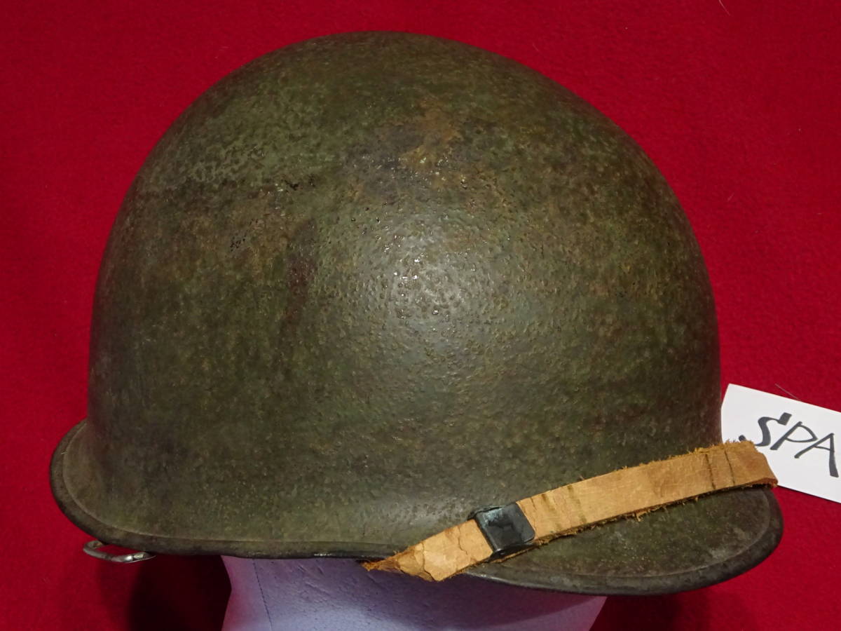 WW2米陸軍実物官給品M-1ヘルメット/ライナー・シェル付き/ビンテージ_画像2