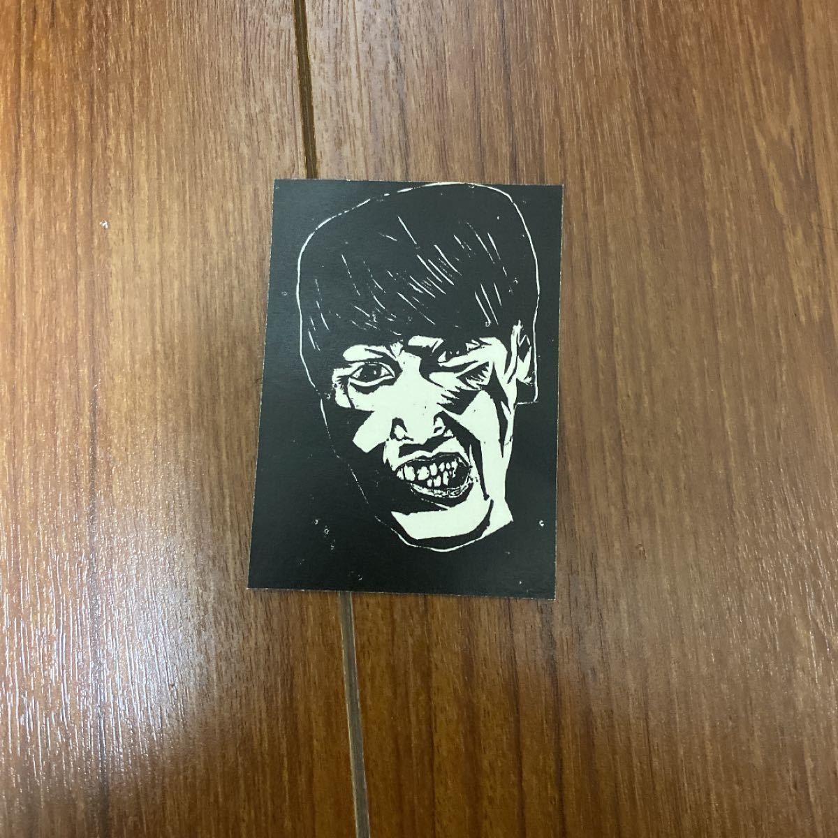 ヤシキ版画展2021 ニューヨーク 屋敷 ステッカー シールグッズ お笑い