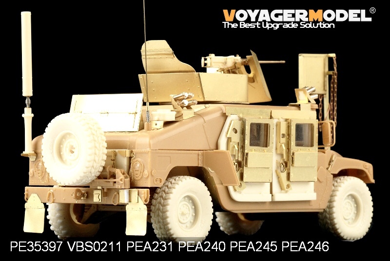 ■ Voyager Model ボイジャーモデル 【希少】 1/35 HUMVEE family bullet-proof door アップグレードセット w/ レジン製防弾ドア PEA35246_画像5