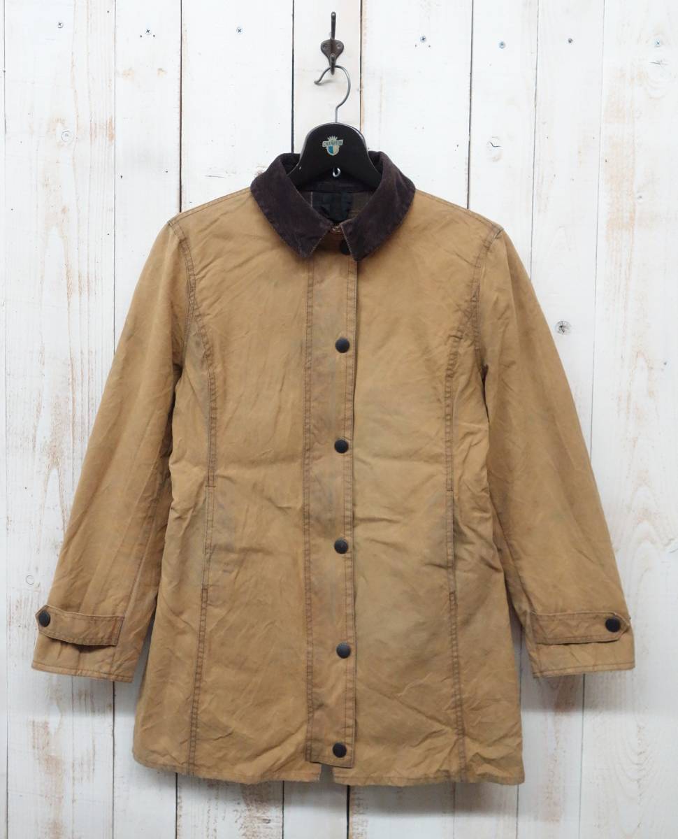 RETRO OUTDOOR＊WMS Barbour バブアー＊L65 MEWMARKET JACKET ニューマーケット ワックスドジャケット　オイルジャケット＊アウトドア女子