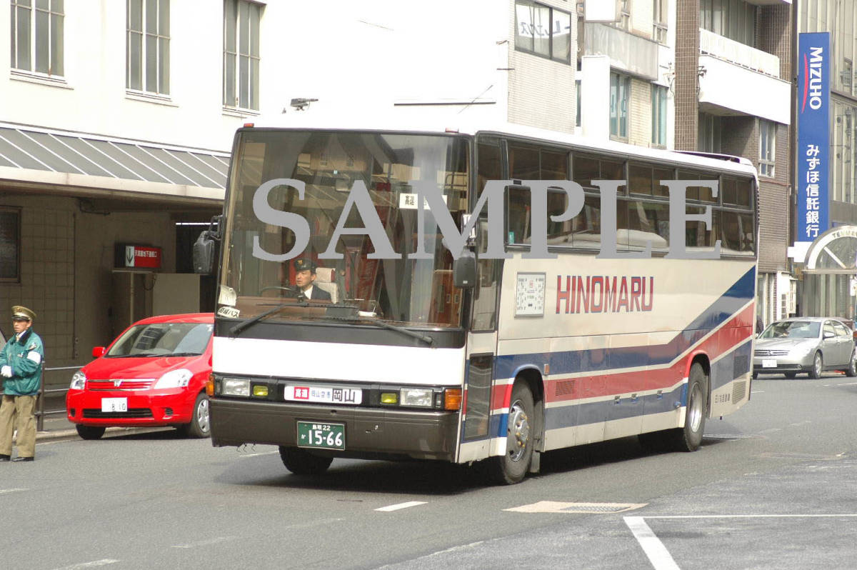 D[ bus photograph ]L version 1 sheets day no circle automobile Blue Ribbon .. Express 