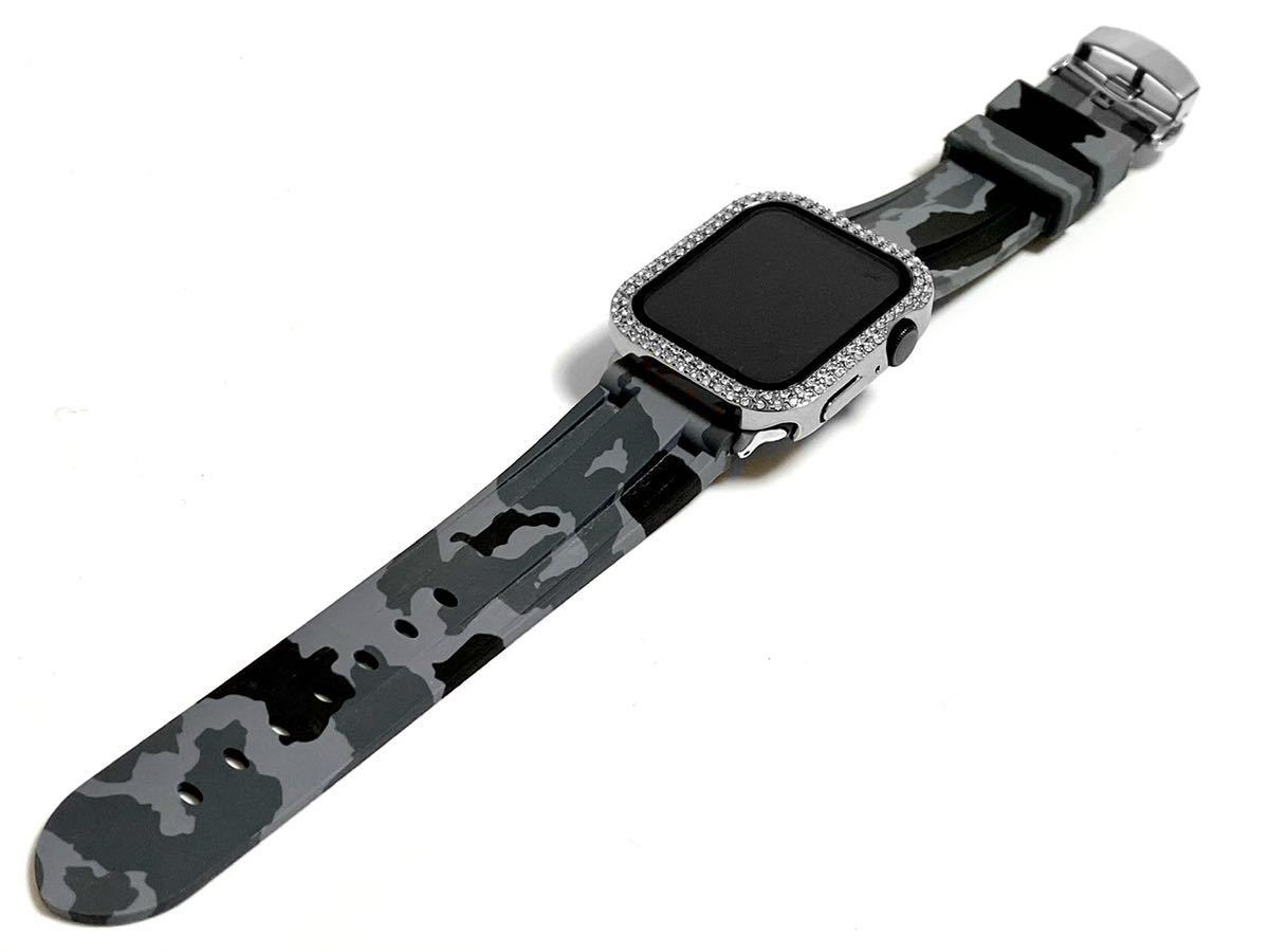 Apple Watch 8 カバー44キラキラ アップルウォッチケース45 その他サイズも_画像3