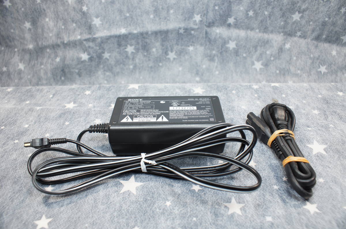 ザ・700円リュース　SONY AC-LS1A　ソニー　デジカメ　ACアダプター　　DC4.2V1.5A_ACコードは例です