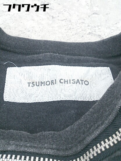 ◇ TSUMORI CHISATO ツモリチサト ノースリーブ Tシャツ カットソー サイズM ブラック レディース 1102040003603_画像3