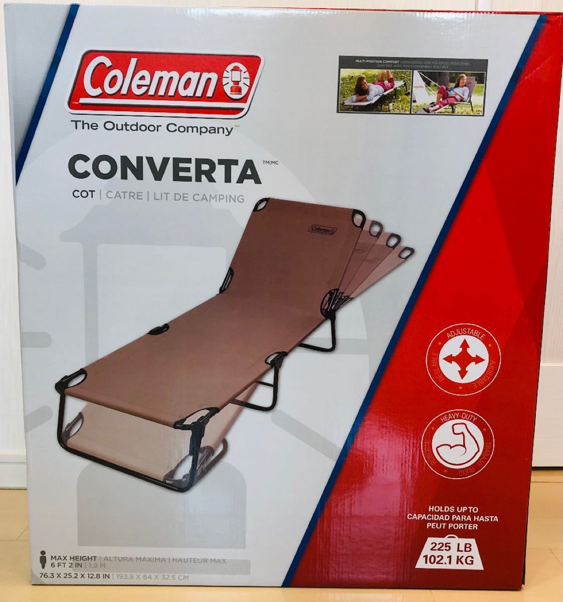 Coleman コールマン　コンバータ　コット 当日発送