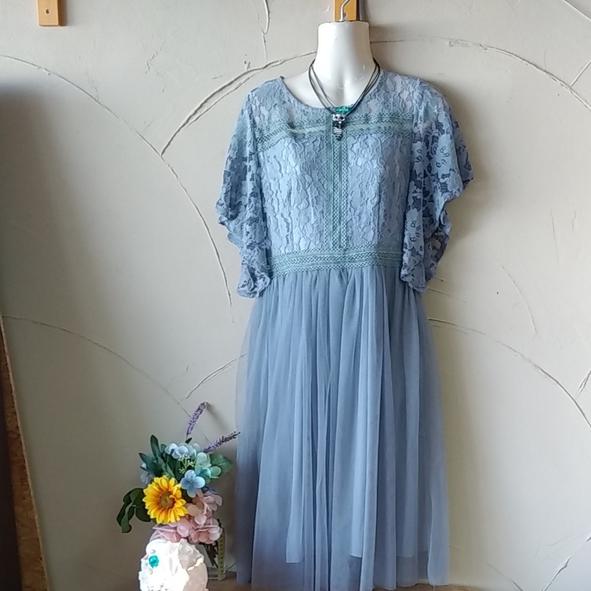 Paypayフリマ ワンピース Sサイズ 水色 美品 半袖ワンピース Paypayフリマ ワンピース Sサイズ 水色 美品 半袖ワンピース