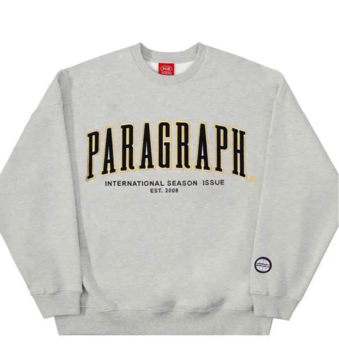 PARAGRAPH SWEAT GREY / パラグラフ スウェット グレー｜Yahoo!フリマ