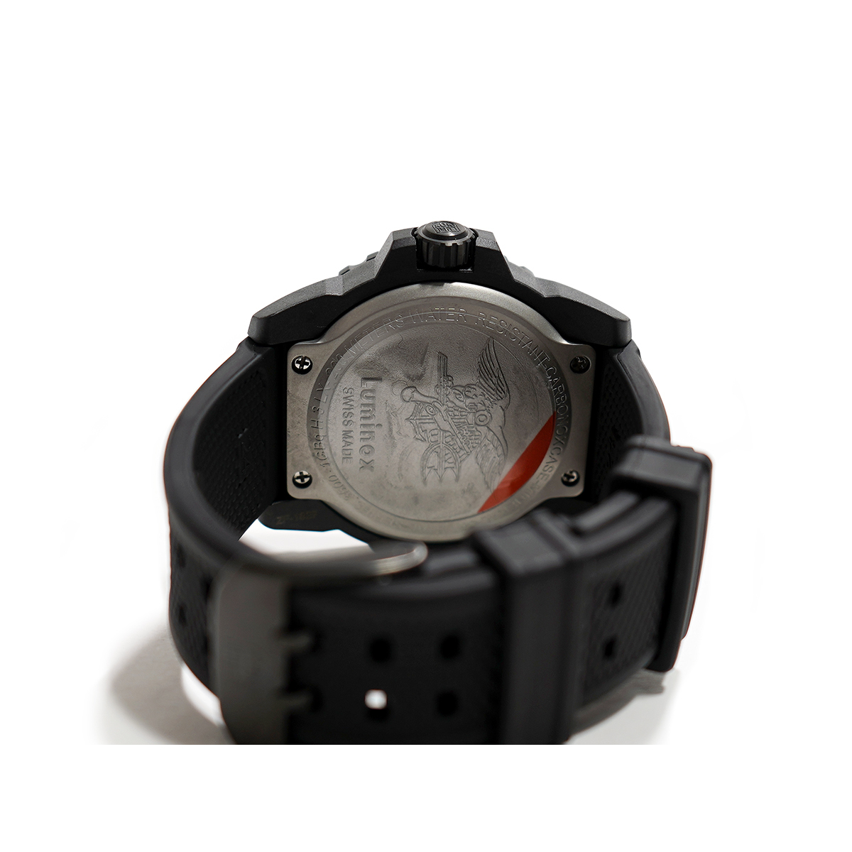 【新品本物 USA購入】Luminox ルミノックス■ ネイビーシールズ カラーマーク Ref.3517.NQ ■ ブラック ■T25 腕時計 ミリタリーウォッチ_画像4