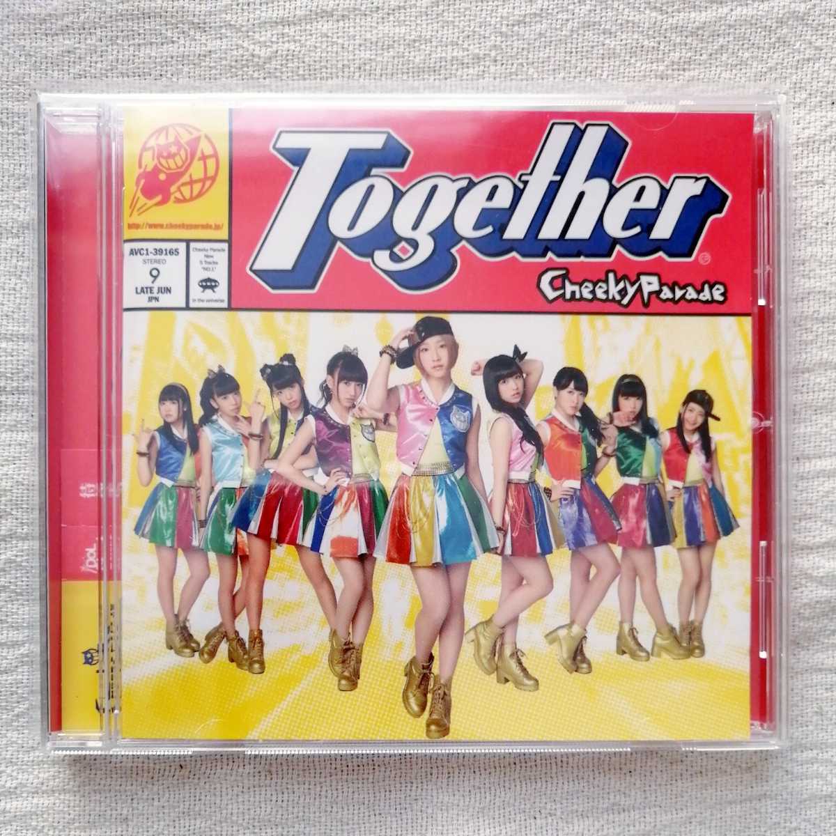 ★Cheeky Parade Together★CD 中古 アイドル★自己紹介必読★検)チィキィパレード チキパ_画像1