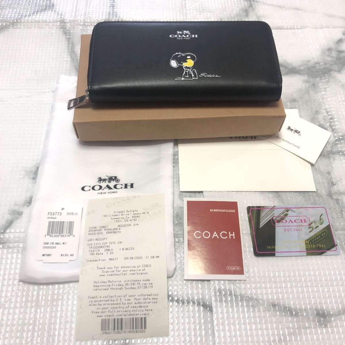 新品未使用】大人気 COACH コーチ スヌーピー 長財布 レディース 新品未使用】大人気 COACH コーチ スヌーピー 長財布 レディース
