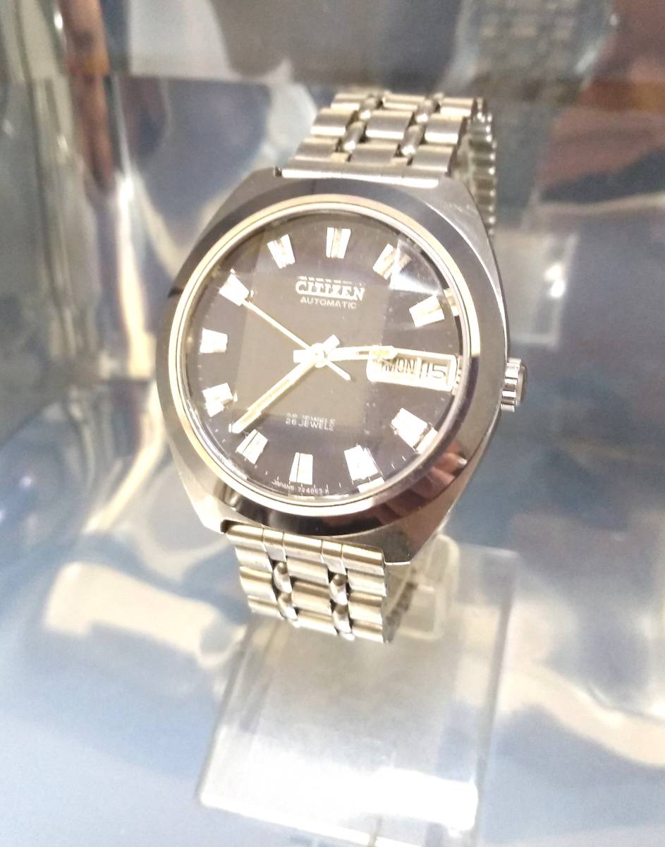 CITIZEN AUTOMATIC 17JEWELS シチズン 自動巻き稼働品 - 通販