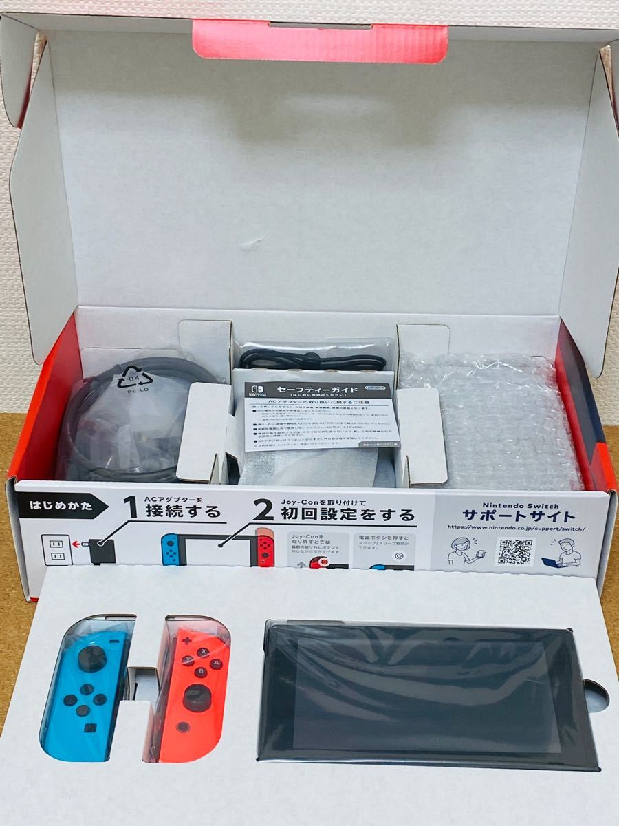 Nintendo Switch ニンテンドースイッチ 本体 新品 箱凹みあり