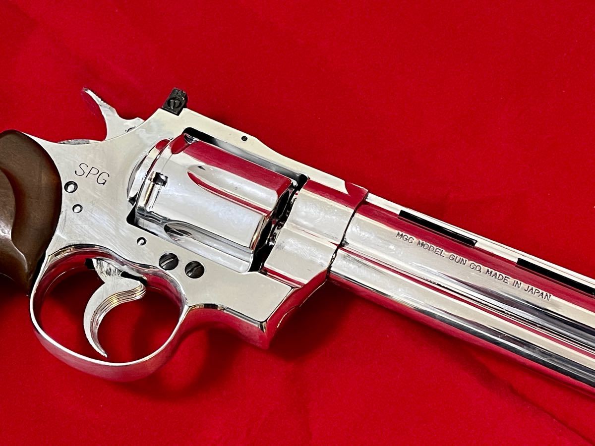 MGC コルト パイソン 357マグナム 6inch シルバーフィニッシュ MGC コルト パイソン 357マグナム 6inch シルバーフィニッシュ