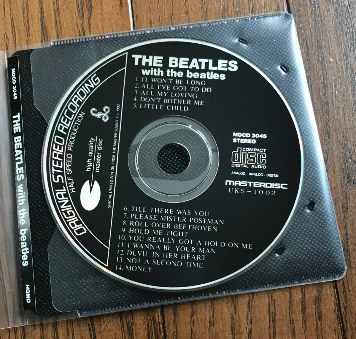 1674 / MASTERDISC / THE BEATLES / WITH THE BEATLES / STEREO / ORIGINAL STEREO RECORDING / 美品 / ビートルズ / _画像4