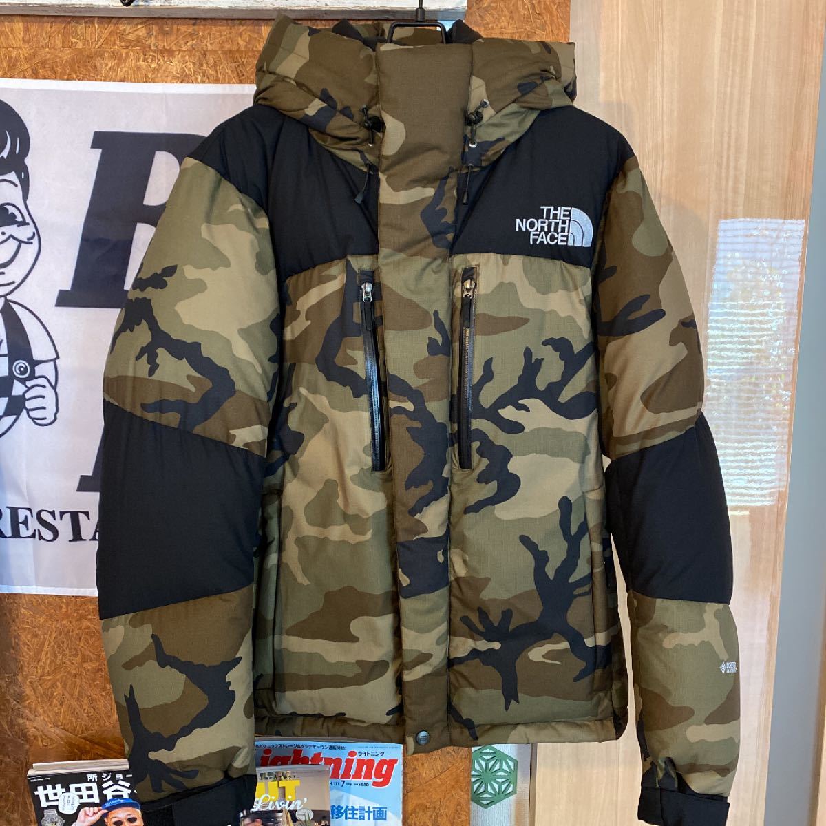 THE NORTH FACE バルトロライトジャケット ノベルティ 迷彩 ザノースフェイス ウッドランド