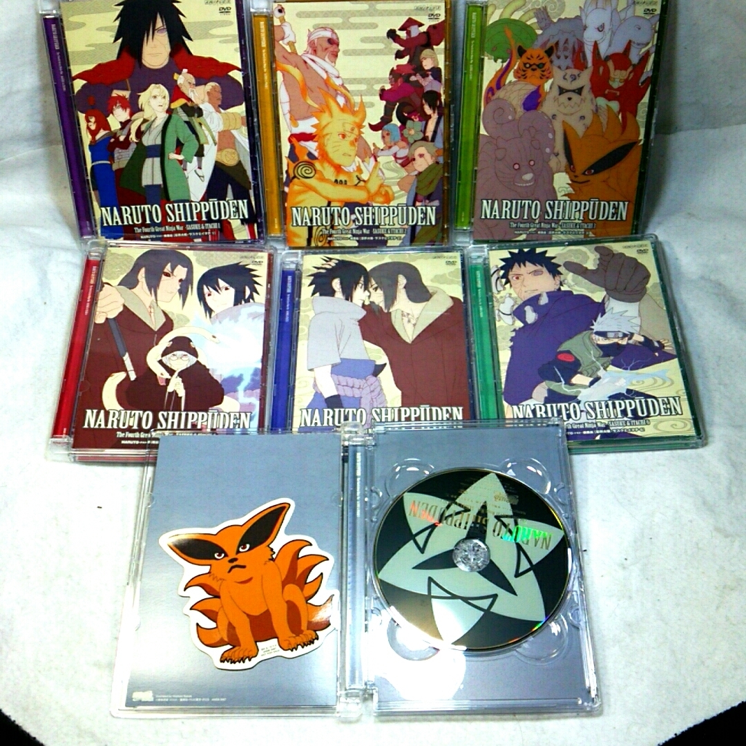 ヤフオク Naruto ナルト 疾風伝 Dvd Box 忍界大戦 サス