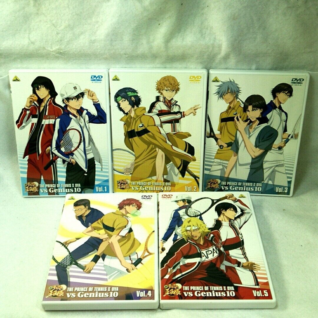 売れ筋商品 送料無料 DVD 新テニスの王子様 OVA 10 全5巻セット BD