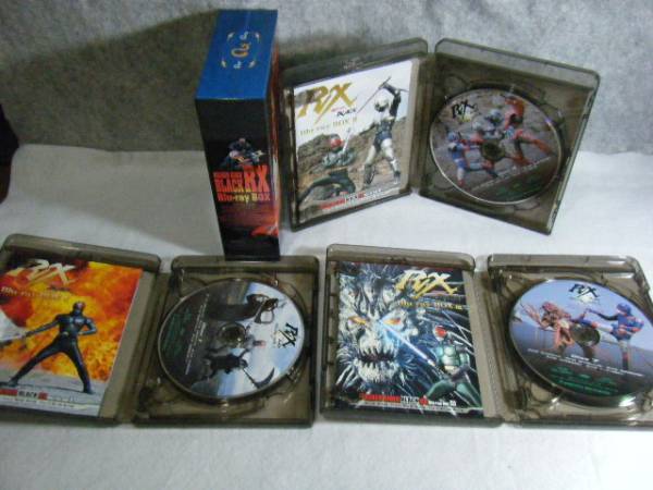  Kamen Rider BLACK RX Blu-ray BOX1~3 совершенно 3 шт комплект первоначальная версия BOX есть 