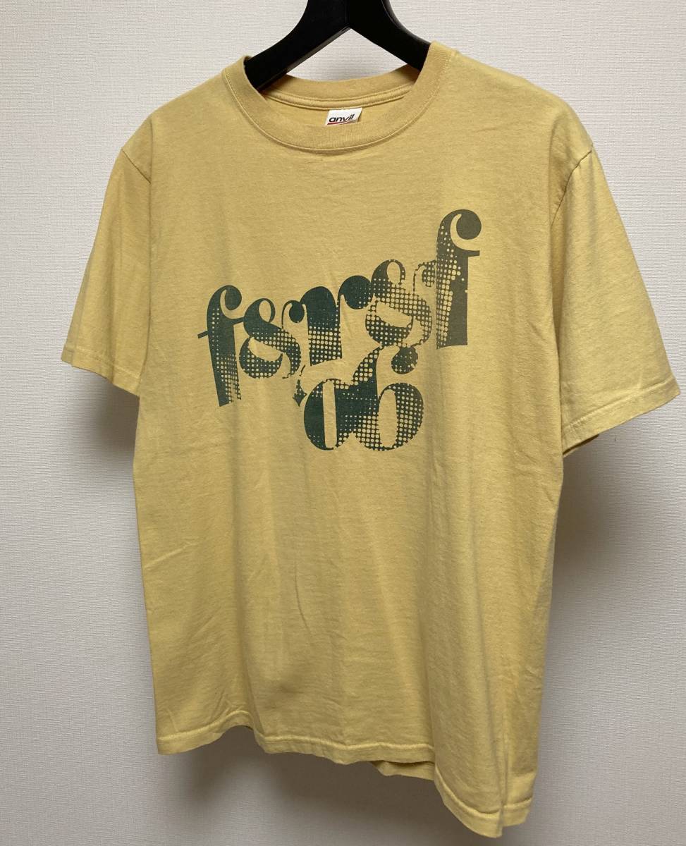 フジロック 2006年 Tシャツ anvilボディ Fuji Rock Festival 06 00s ラインナップ レッチリ STROKES_画像9