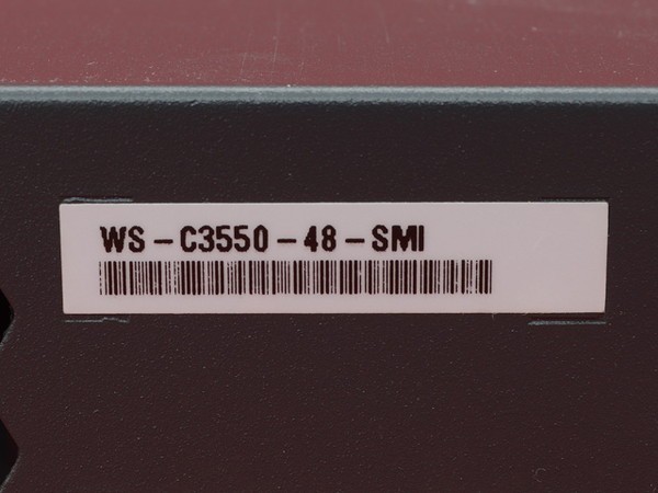 WS-C3550-48-SMI(Ciscoスイッチ（レイヤ3）)_画像6