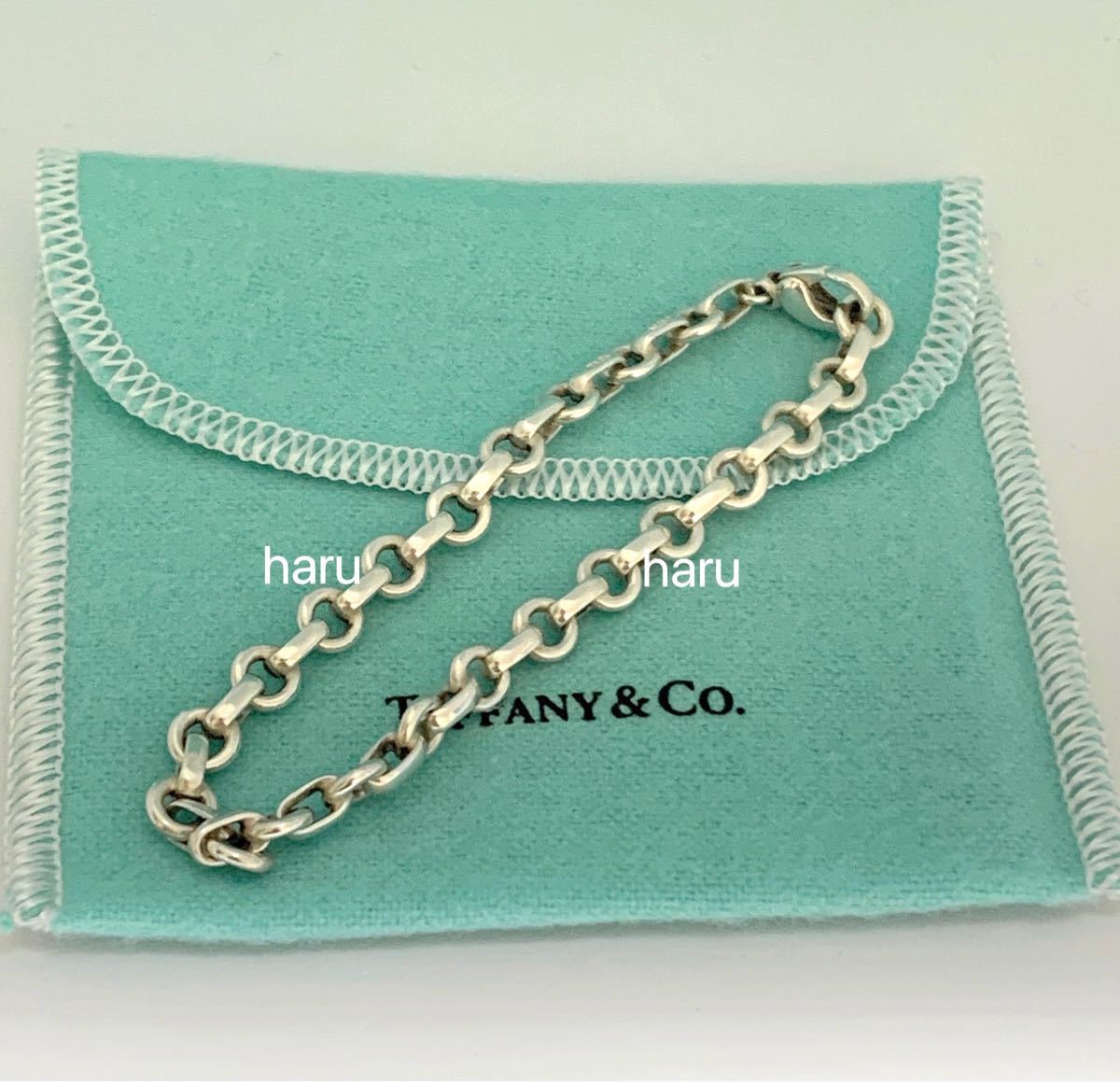 希少TIFFANY&Co ティファニー ドーナツ チェーン ブレスレット 希少TIFFANY&Co ティファニー ドーナツ チェーン ブレスレット